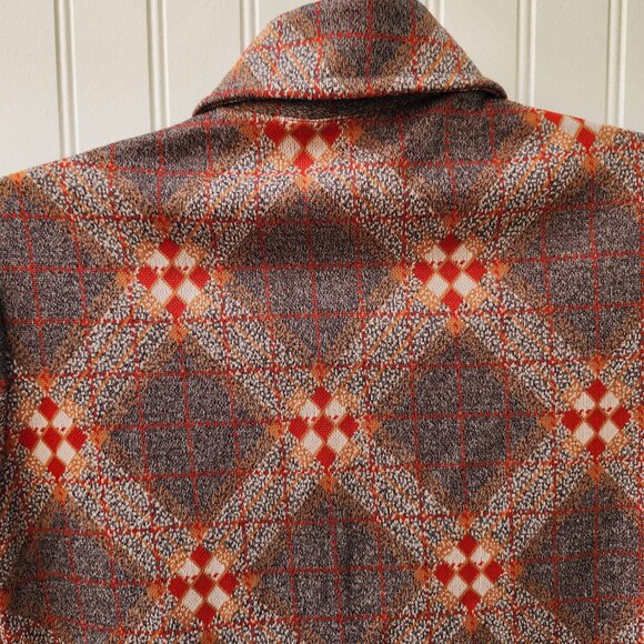 Vintage 1970's Funky Diamond Print Shirt by Stage 7 - Picture 15 of 15